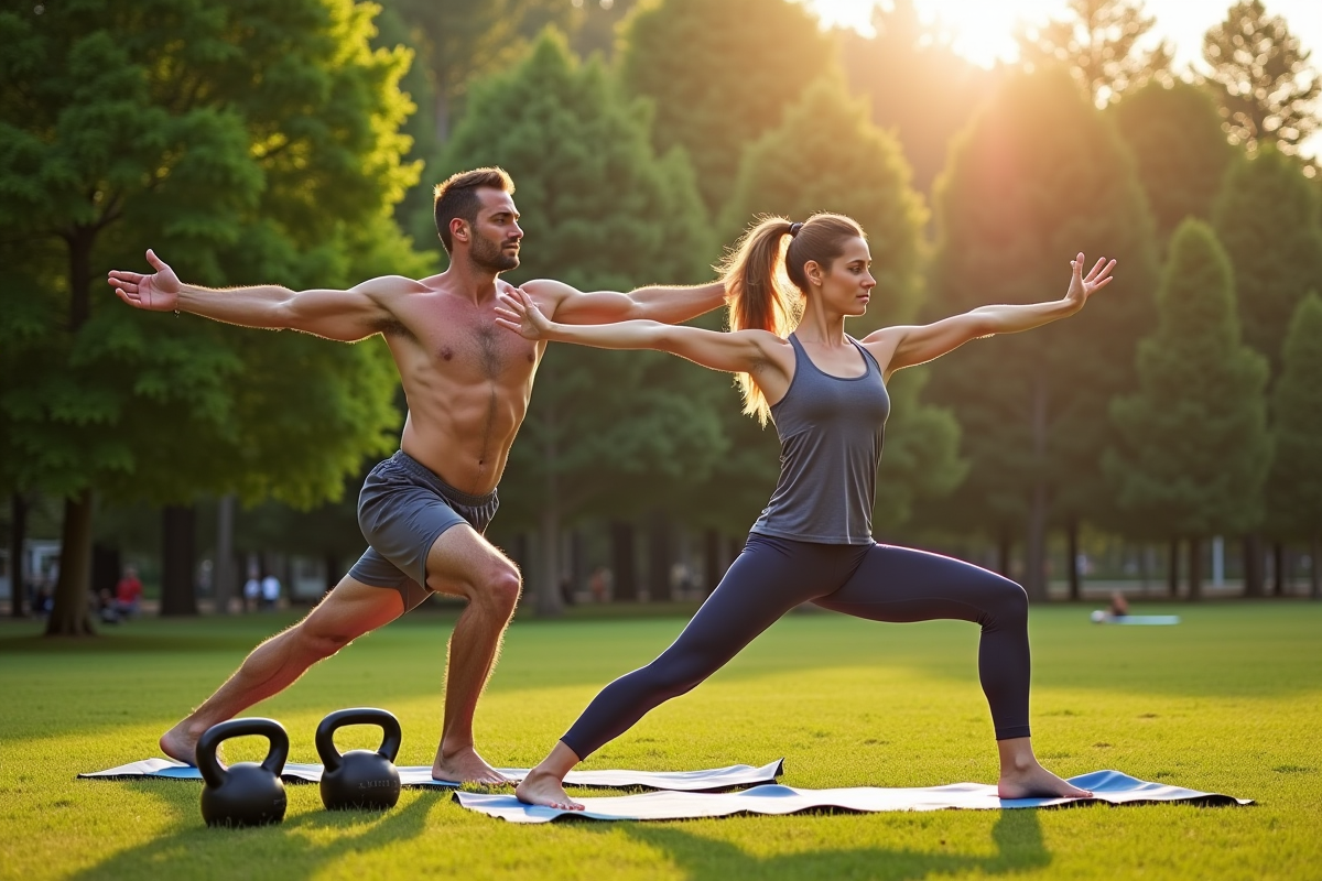 yoga musculation